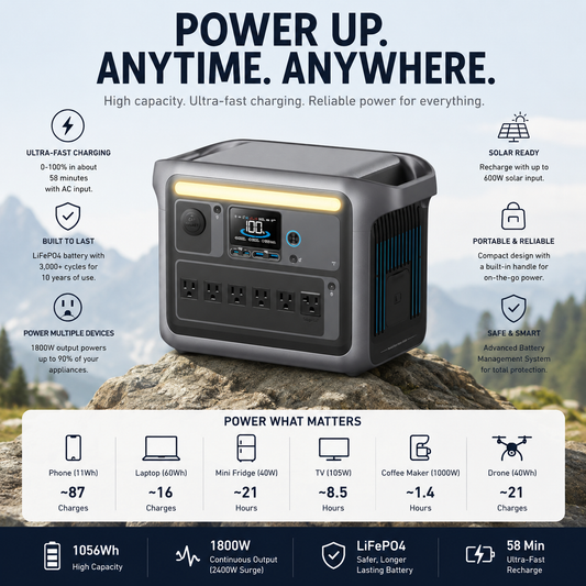 UpCraft™ Apex Power Station