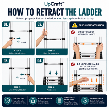UpCraft™ Telescoping Ladder
